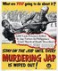 USA / Japan: 'What are YOU going to do about it? Stay on the job until every murdering Jap is wiped out!'. American World War II propaganda poster after the Bataan Death March in the Philippines
