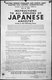 USA / Japan: 'Instructions to All Persons of Japanese Ancestry'. American internment notice, San Francisco, 1942